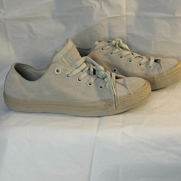 Converse All Star OX - Grey Suede - Picture 1 of 2